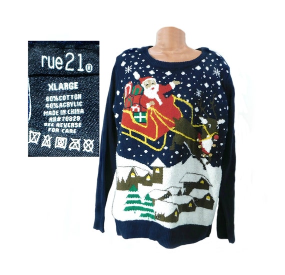 Ugly Christmas Sweater, Christmas party sweater, … - image 1