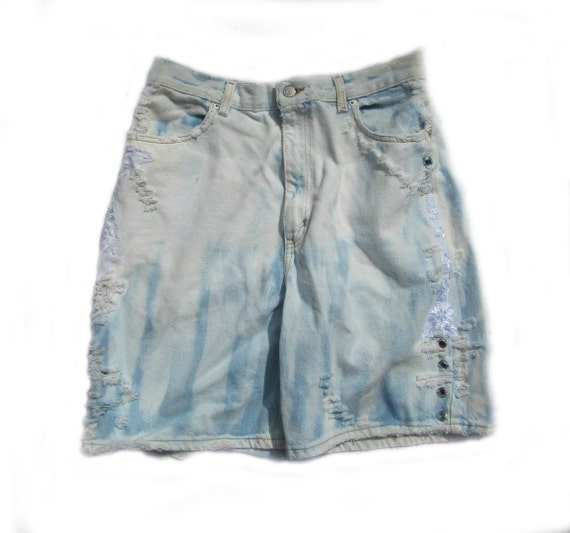 high waisted shorts size 16
