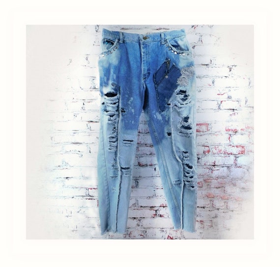 Distressed jeans size 14 Clearance