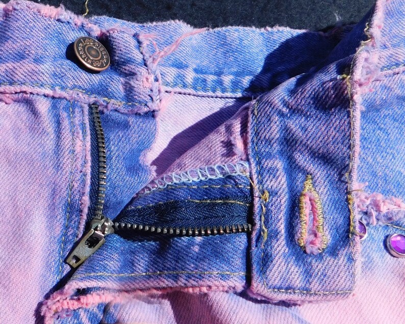 Delicate Purple Lace Shorts