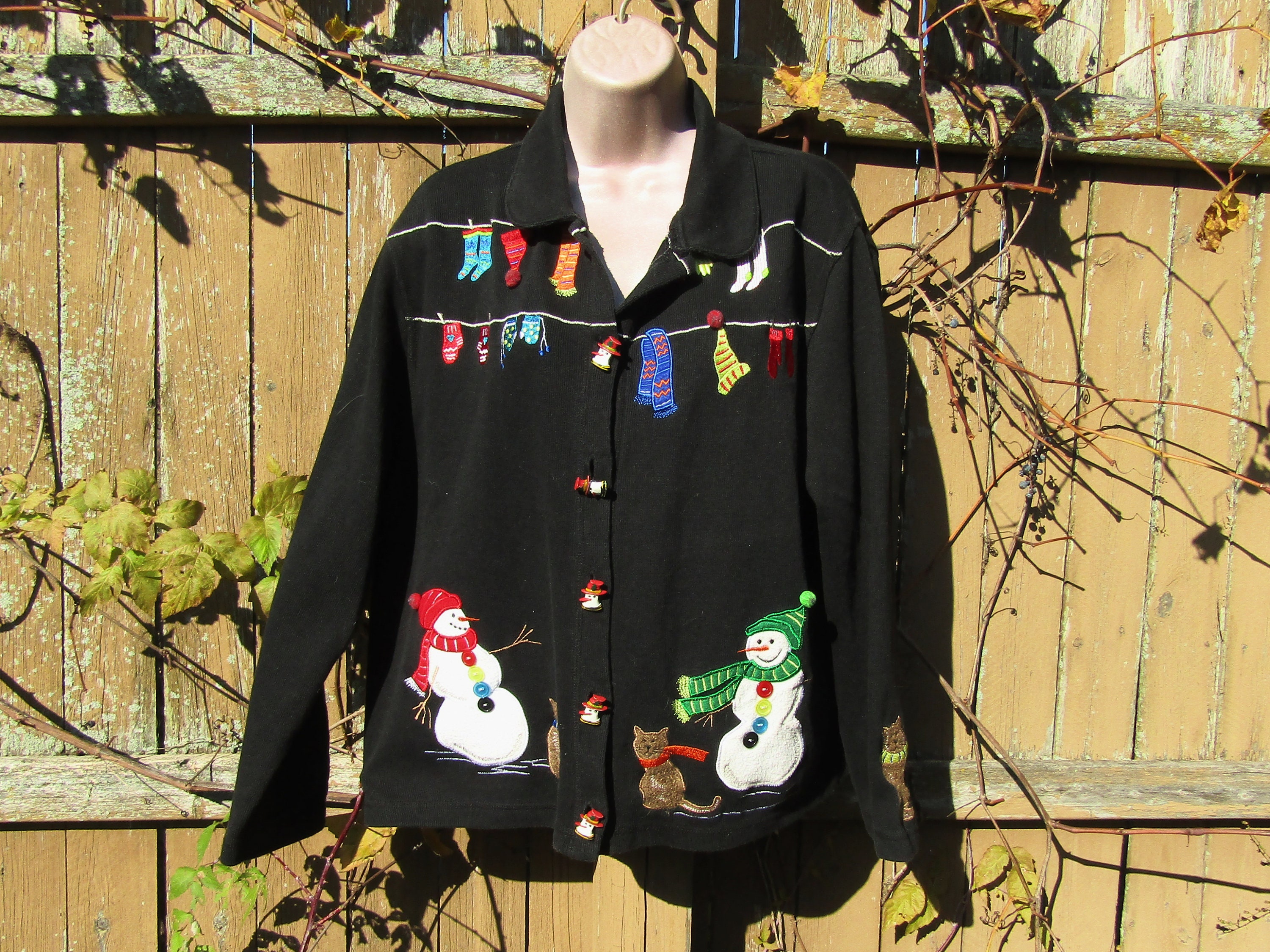 Ugly Sweater Button - Etsy