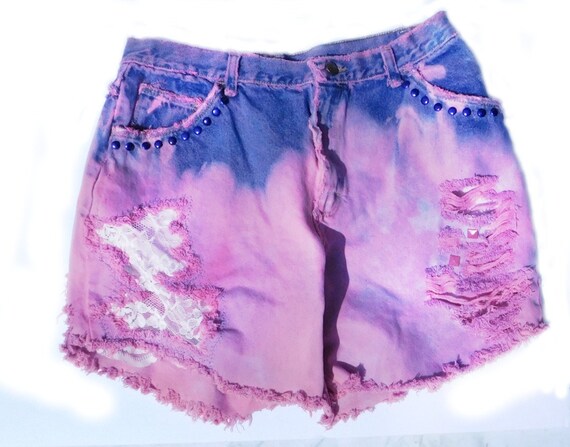 high waisted shorts size 18