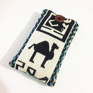Fabric iPhone 15 Sleeve, iPhone 11 pouch, iPhone 12/13/14 Pro case, iPhone 13 Sleeve case,  iPhone 12 Pro Max sleeve, iPhone 13 case