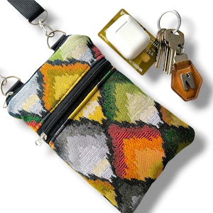 Custom iPhone Sleeve Crossbody Bag: Padded Travel Phone Purse