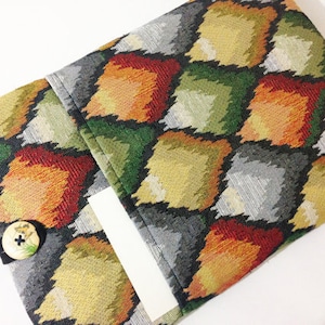 Tapestry Fabric MacBook Pro 13 Case: Chenille Cotton Laptop Sleeve