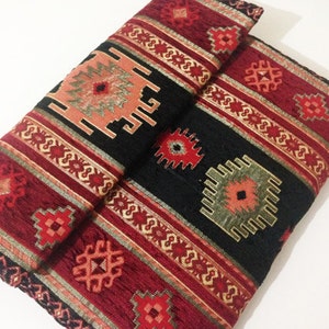 MacBook Pro 13 Sleeve: Chenille Turkish Kilim Laptop Bag