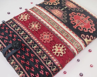 Rug Pattern MacBook Case: Chenille Cotton Laptop Sleeve