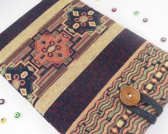 Fabric Laptop Sleeve: Turkish Kilim Pattern MacBook Case 13
