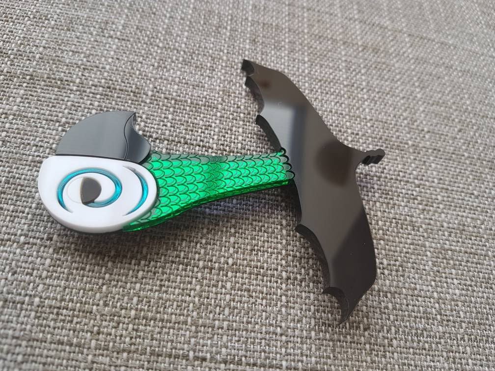 Broche paraguas Mary Poppins con mango de pájaro - Etsy España