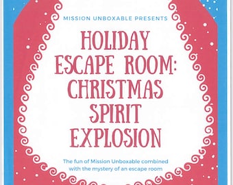 DIY Holiday Escape Room: Christmas Spirit Explosion