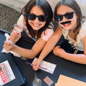 One time mailing of 4 Top Secret Agent Detective Spy Kit Missions