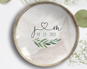 Personalized Wedding Gift - Ring Dish - Bridesmaid Gift - Personalized Gift - Jewelry Dish - Engagement Gift - Gift for Her Personalized