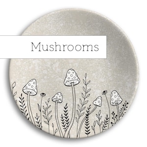 Personalized Ceramic Ring Dish • Wildflower Jewelry Holder, Gift for Mom image 14