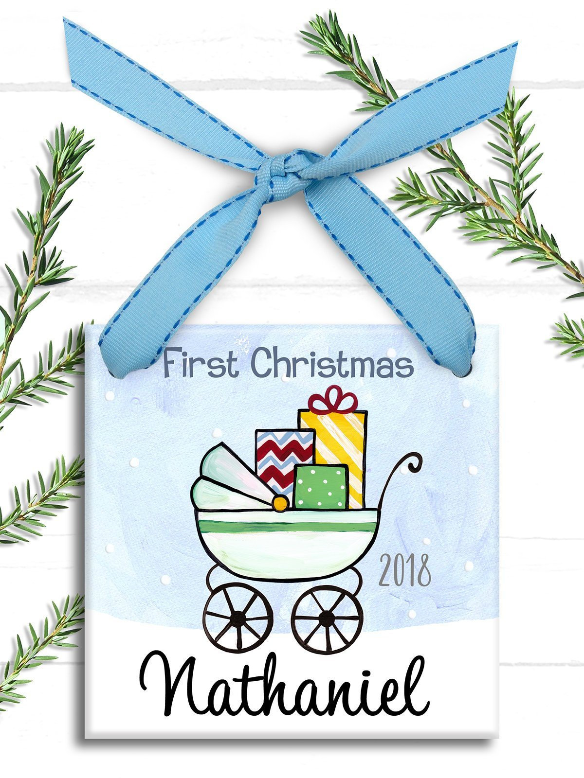 baby boy ornament babys 1st christmas babys first christmas ornament posh baby stroller shabby chic baby baby boy gift - Baby Boy First Christmas Ornament baby boy ornament babys 1st christmas babys first christmas ornament posh baby stroller shabby chic baby baby boy gift - Baby Boy First Christmas Ornament