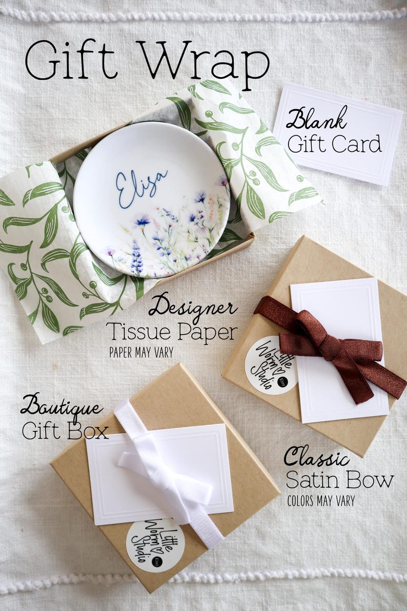 Personalized Ceramic Ring Dish, Hand-Drawn Wedding Engagement Gift, bild 4