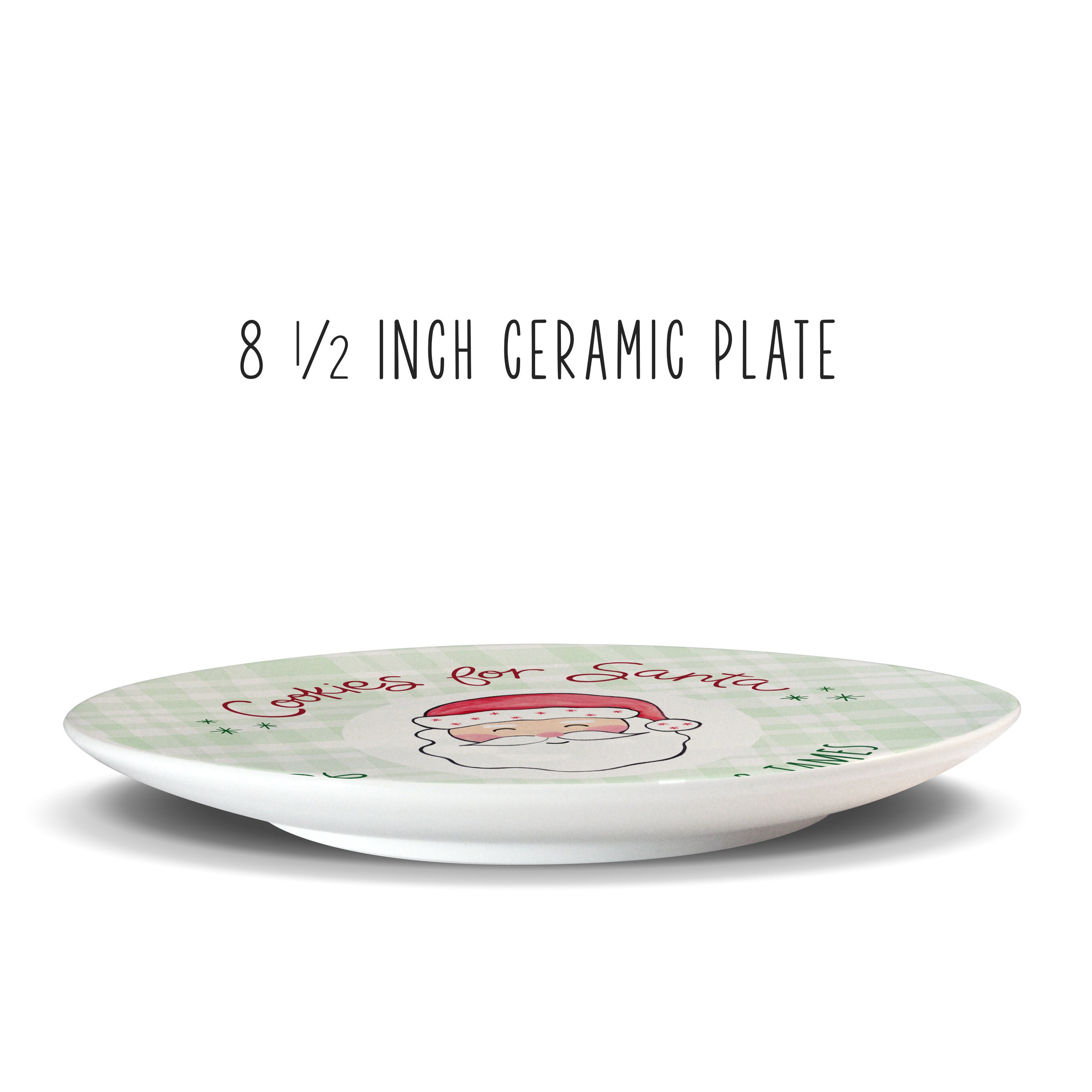 Assiette De Noël Renne – Pottery Barn – Assiette à Dessert Ou Salade, Céramique, Édition Festive