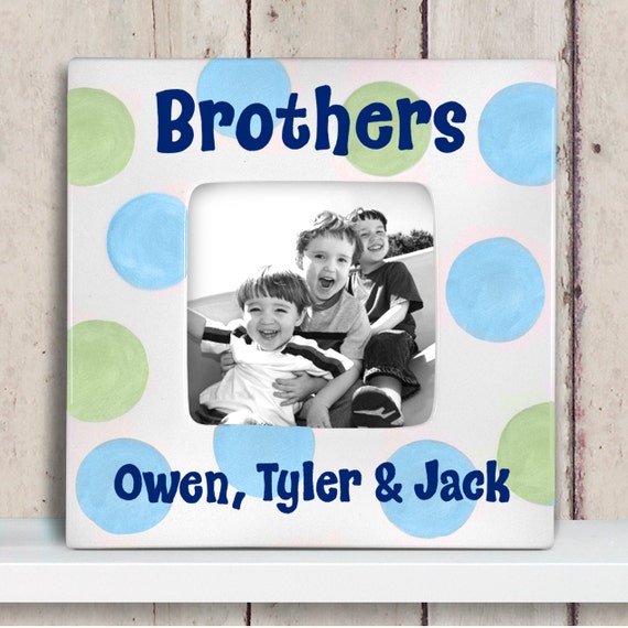 Personalized picture frame Brothers frame Big brother Etsy