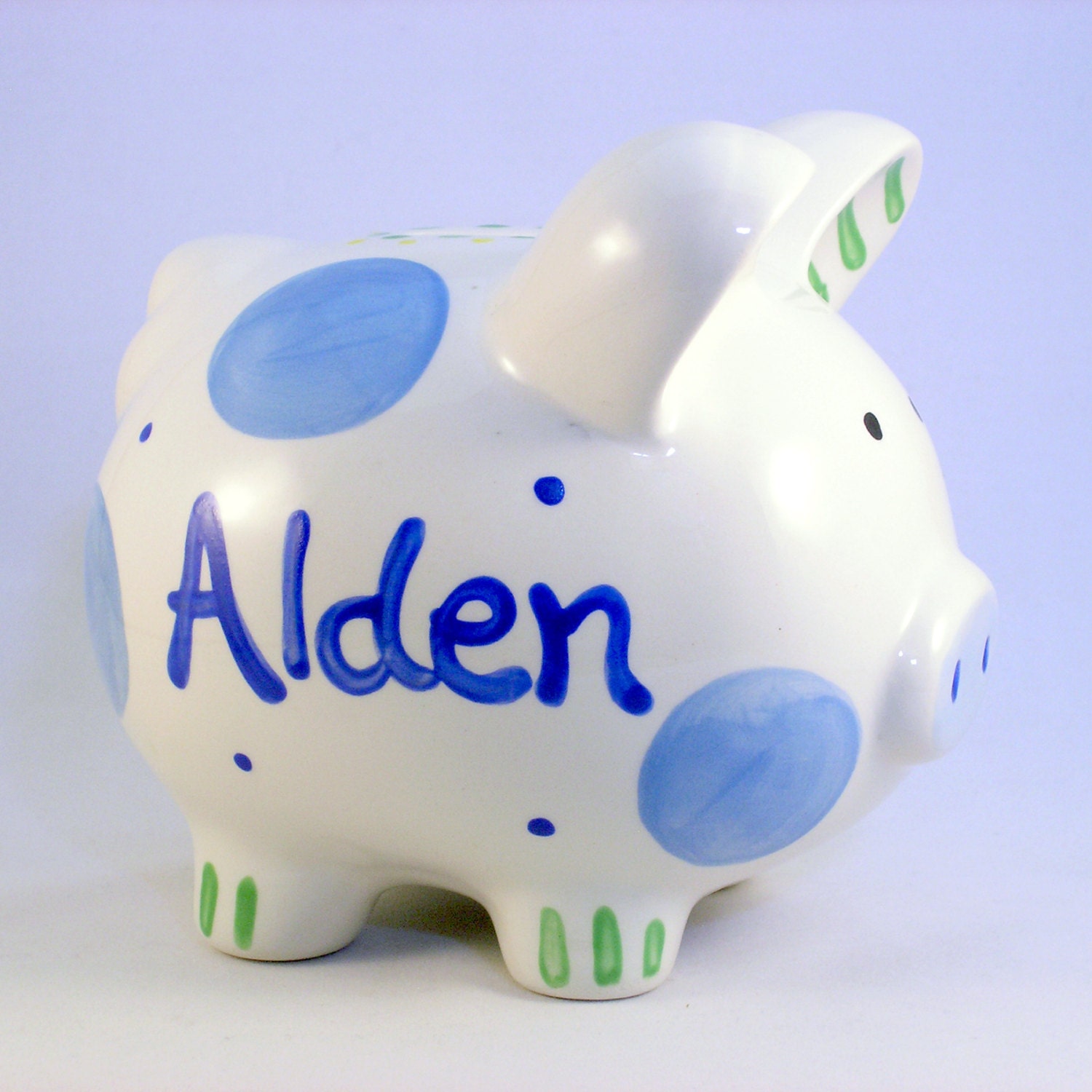 Personalized Piggy Bank Boy Piggy Banks Personalized Ceramic Piggy