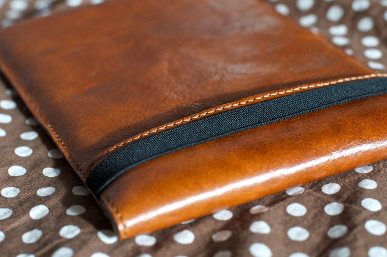 iPad Mini Felt and Leather Folio Hand-made Case image 1