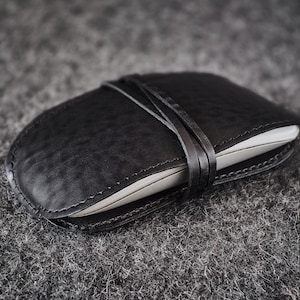 Custodia per mouse Apple Magic in feltro in pelle fatta a mano