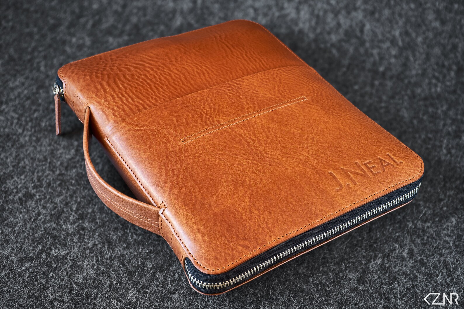 Leather Travel Folio Organizer Portfolio Case Ipad Pro Etsy