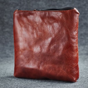 Leather Padded Headphones Bag Hand-made