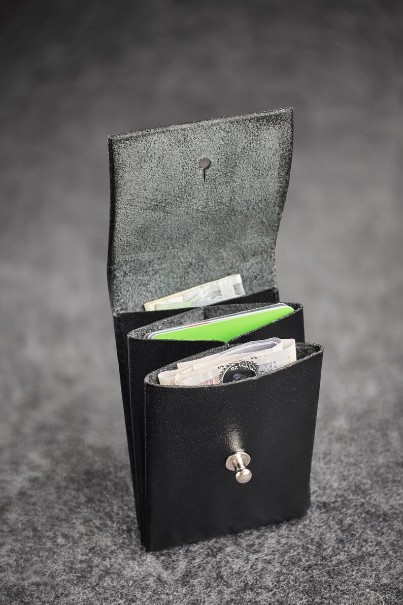 Cartera cosida a mano Simple Me Minimal imagen 3