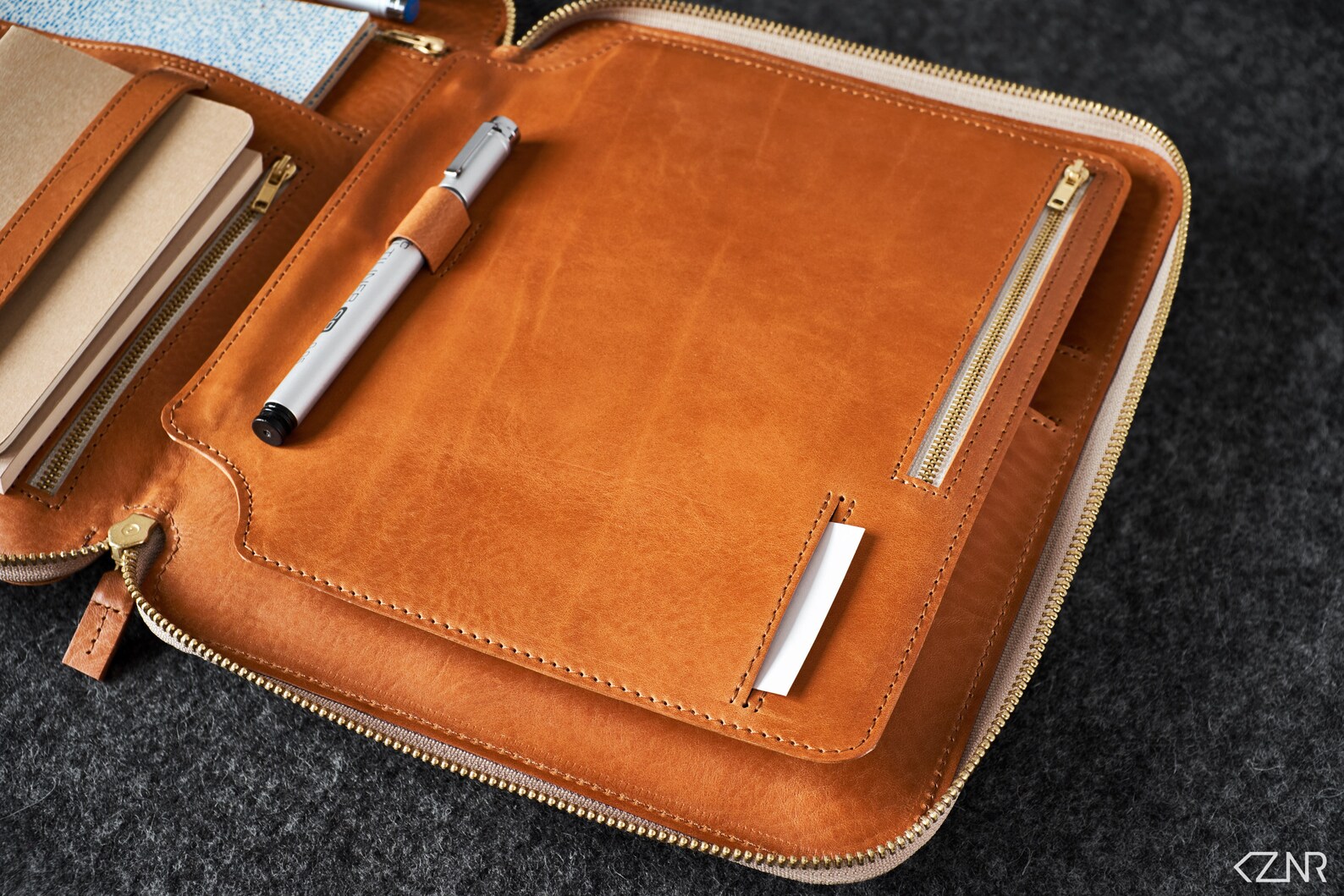 Leather Travel Folio Organizer Portfolio Case Ipad Pro 9.7 Etsy