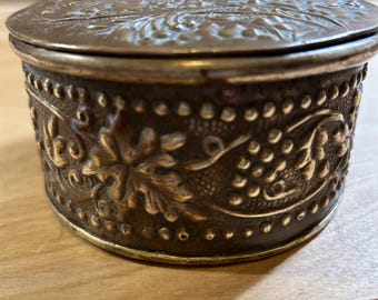 Brass Jewelry or Trinket Box