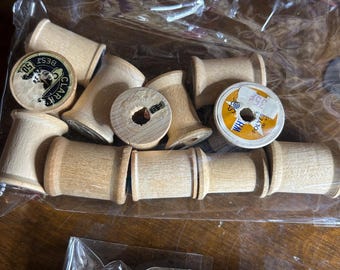 Set of two Packages of Vintage Thread Spools