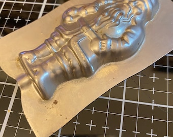 Vintage Metall Nikolaus Schokoladenform