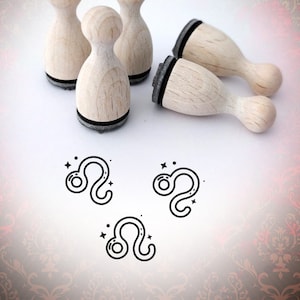 Sternzeichen Löwe Symbol Stempel MiniStempel