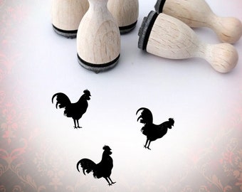 Rooster Mini Stamp Stamp