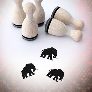 Ministempel Elefant Stempel