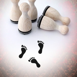 Footprint right foot Mini Stamp