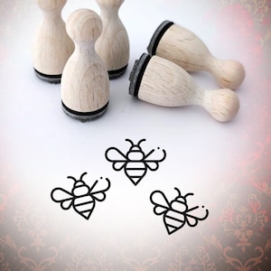 Ministempel Biene Stempel