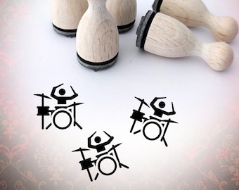 Mini stempel perkusisty perkusisty