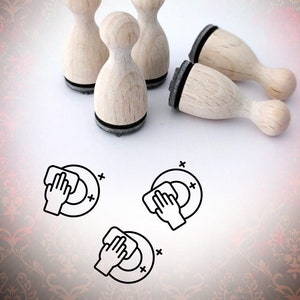 Lavare a mano Mini timbro