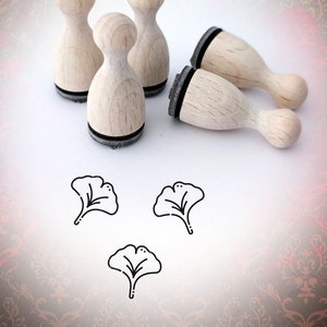 Ginko Leaf Stamp Mini Stamp