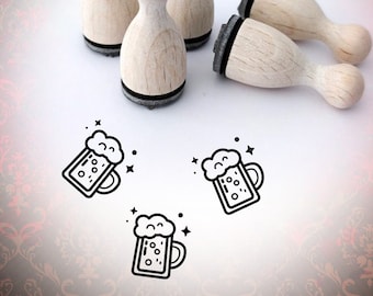 Beer Glas Mini Stamp