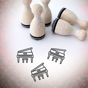 Piano Grand Piano Mini Sello Sello