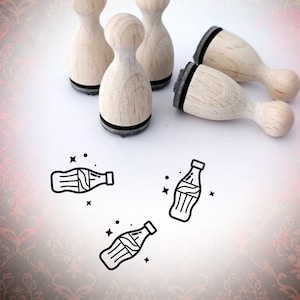 Botella de Cola MiniStamp Sello