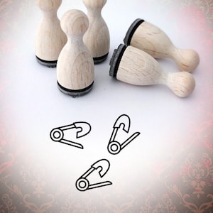 Veiligheidsspeld Stempel Mini Stempel