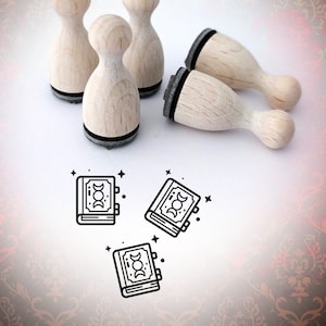 Zaubersprüche Buch Magie Ministempel Stempel