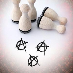 Sello Anarchy MiniStamp