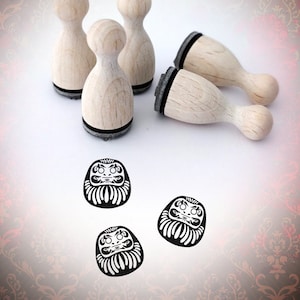 Ministempel Daruma Stempel