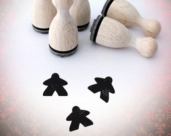 Carcassonne  Playing Figure Mini Stamp