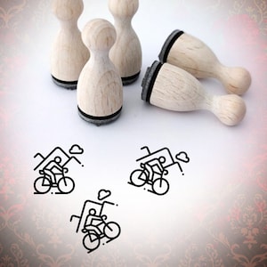 Ministempel Radfahren Berge