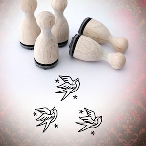 Estilo de tatuaje Swallow Mini Sello