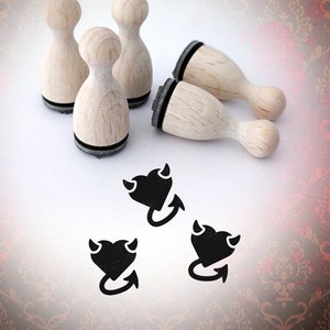 Mini stempel hart duivel stempel